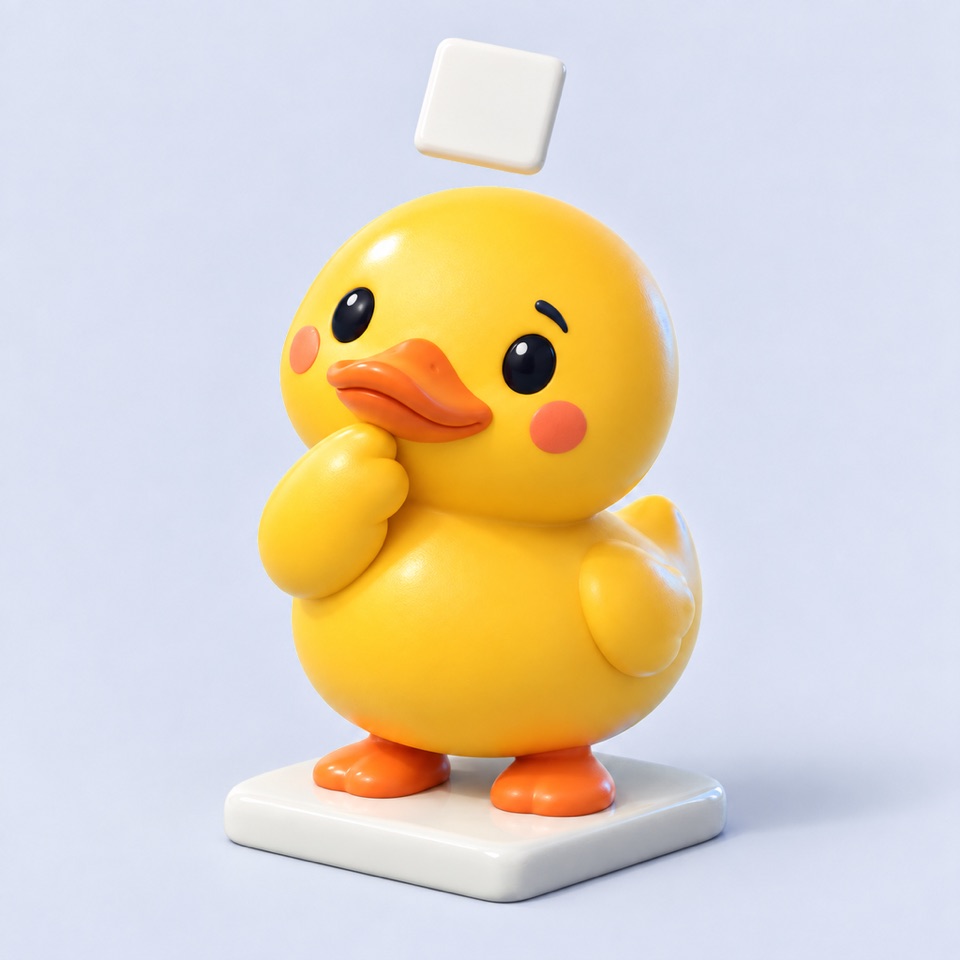 Plop thinking about a ladder